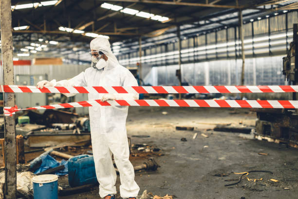 Professional Odor Removal technician working in Inverness, CO